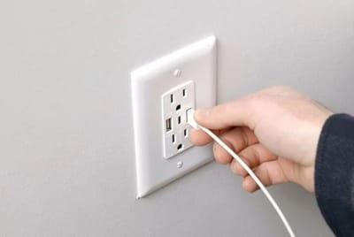 How to install USB outlet?