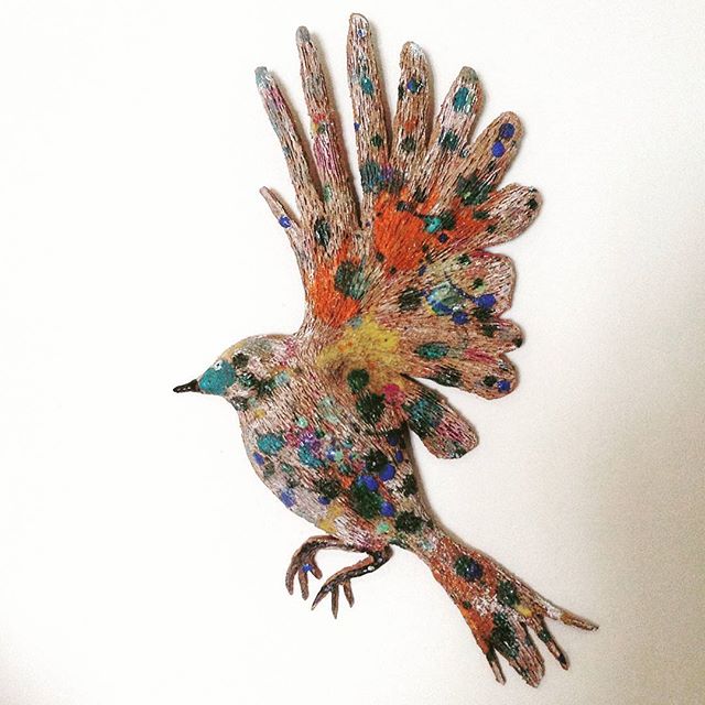 PÁJARO CERÁMICA