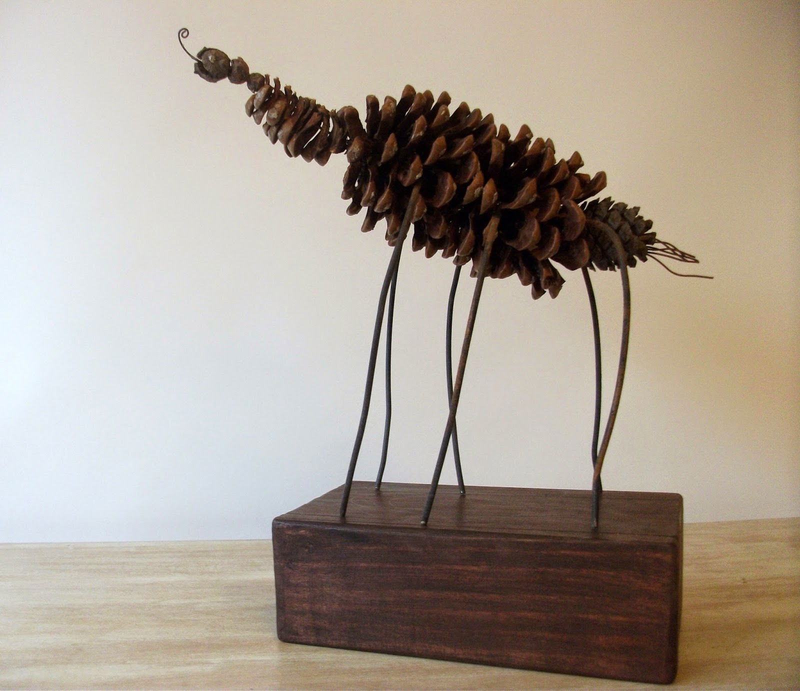 VERMIN - Pineapples and wire 2015 Measurements; 38cm 15cm 39.5cm