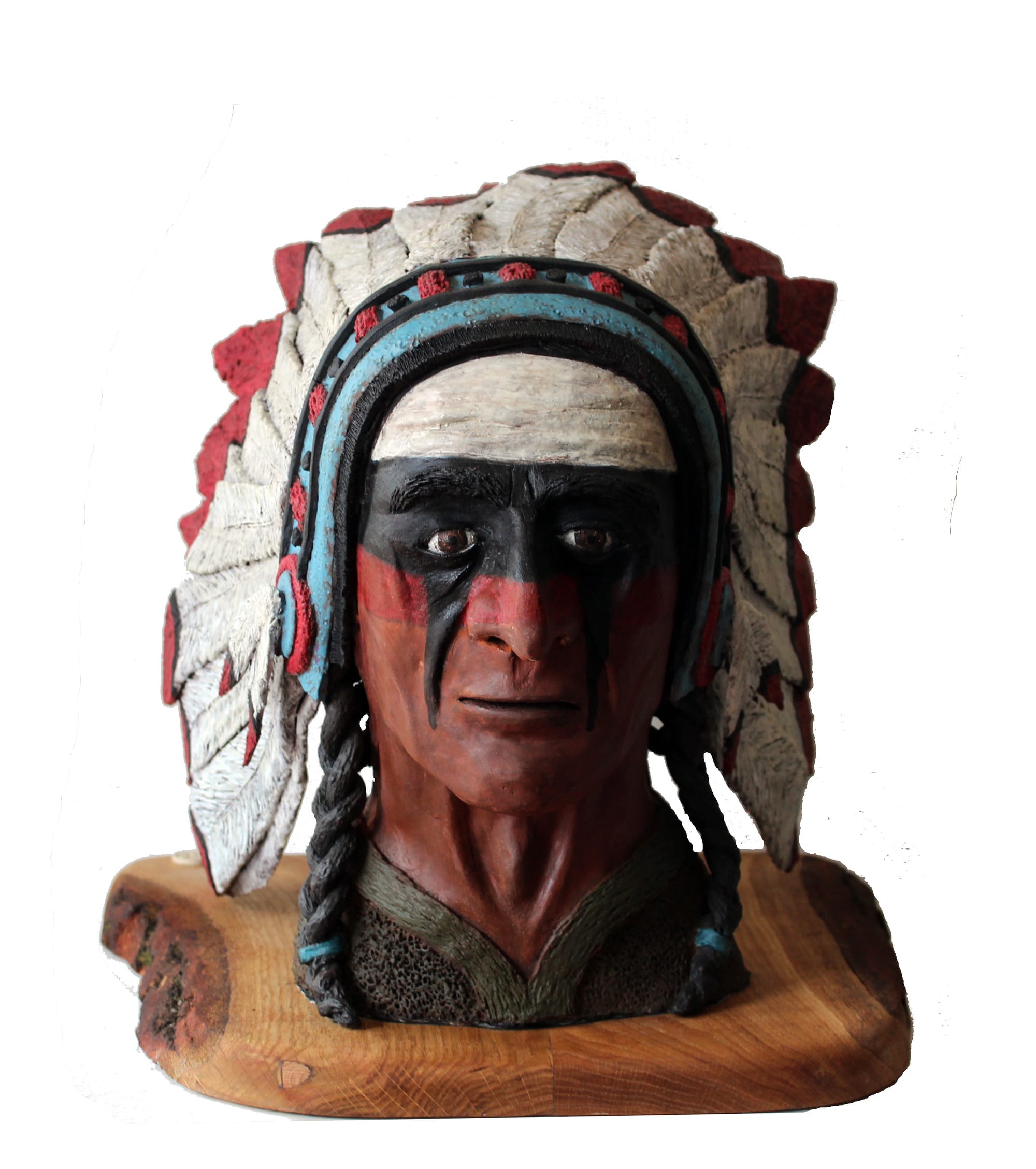 SITTING BULL - Ceramic 2024 40cm 40cm 41cm
