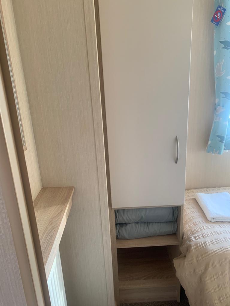 Wardrobes Of Second Single Bedroom With 2 Single Beds