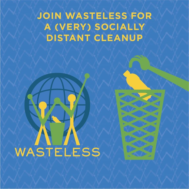 A Socially (Very) Distant Clean-Up