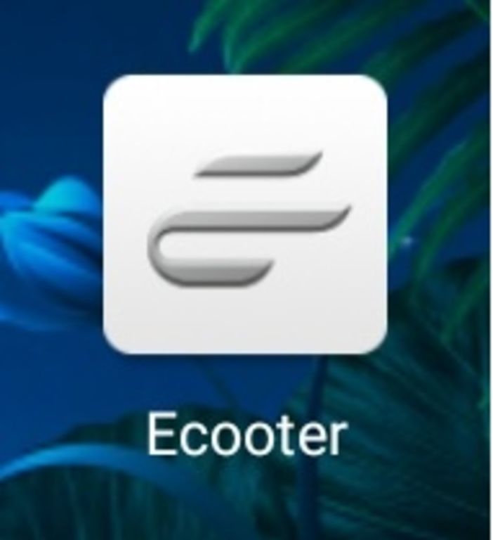 Le logiciel Ecooter pour smartphone