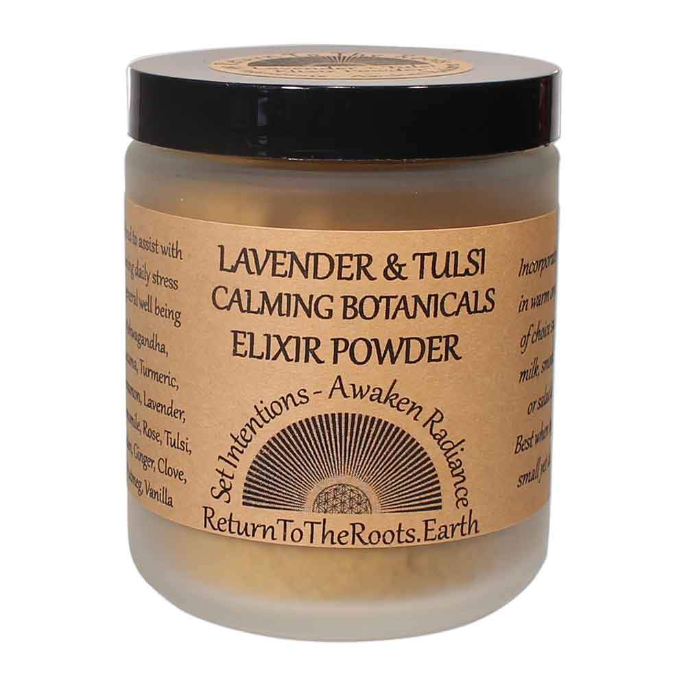 Lavender & Tulsi Calming Botanicals Elixir Powder