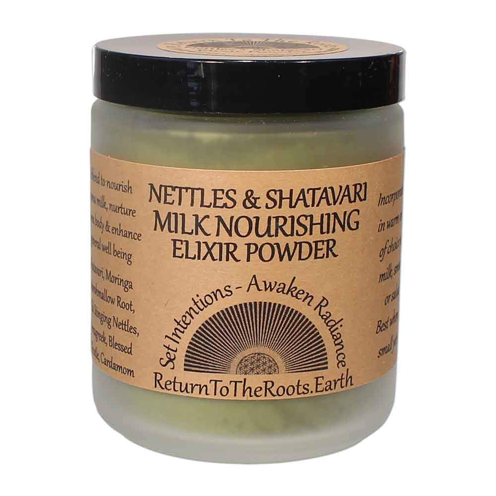 Nettles & Shatavari Milk Nourishing Elixir Powder