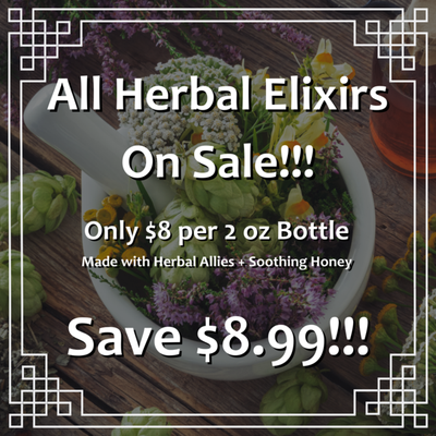 Herbal Elixirs On Sale