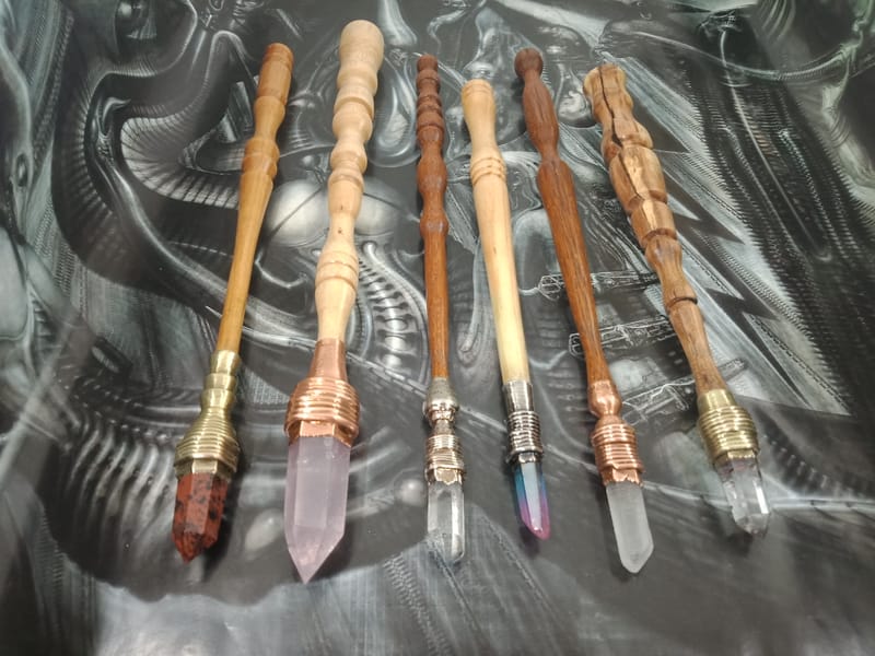 Turned Wands