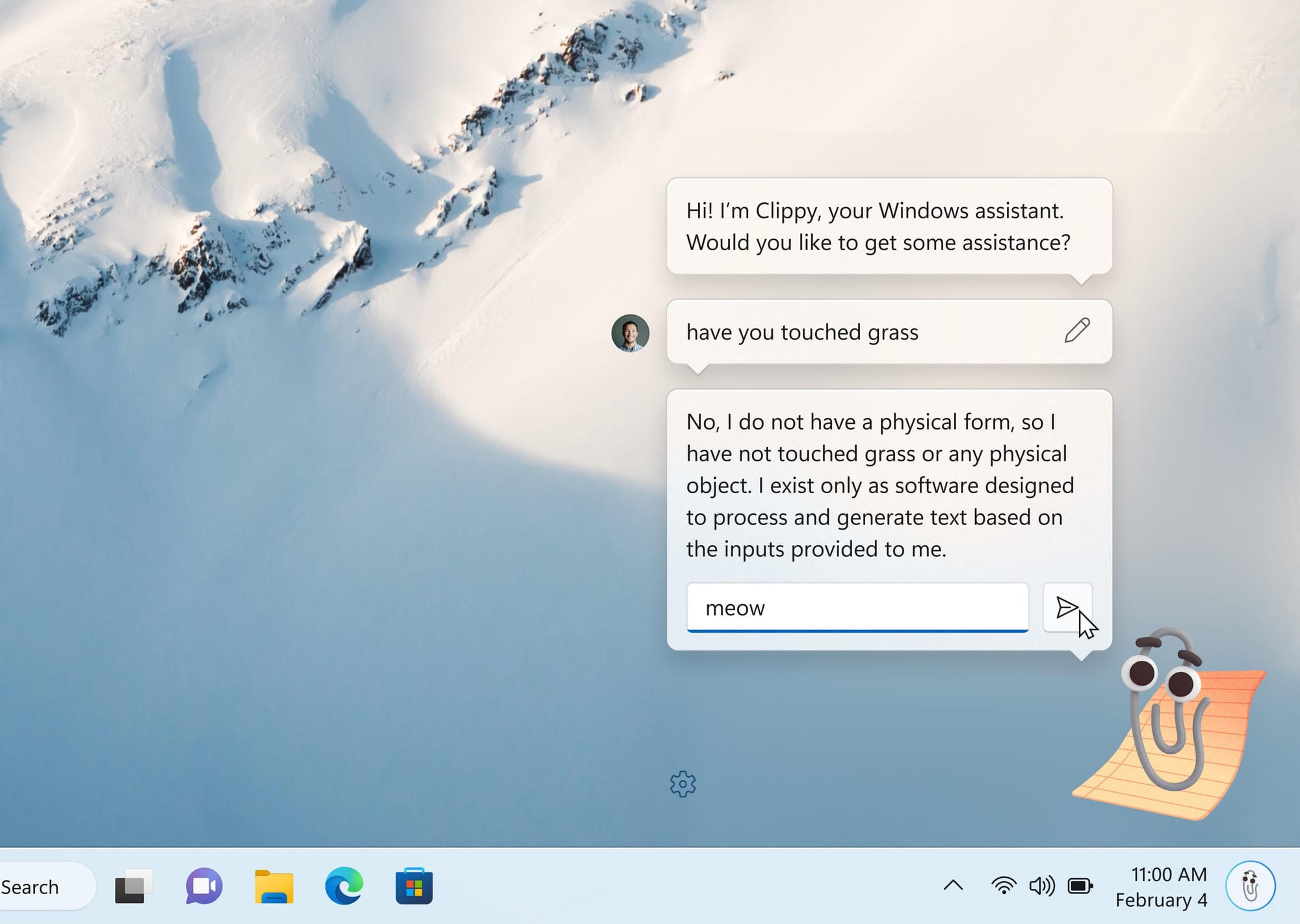 Grâce à ChatGPT, « Clippy » fait son grand retour sur Windows, comme s'il revenait d'entre les morts.