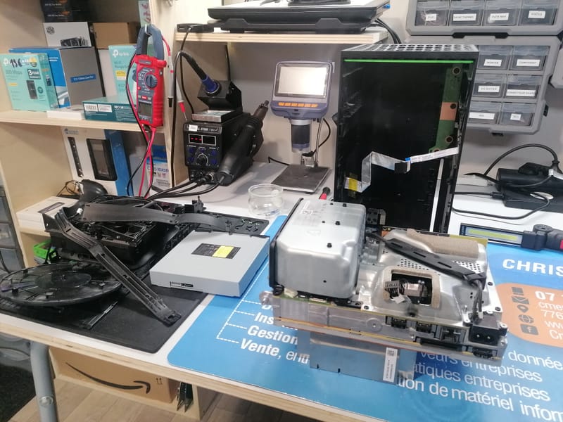 Restaurer le Plaisir du Jeu : Instantanés de Réparation de Consoles