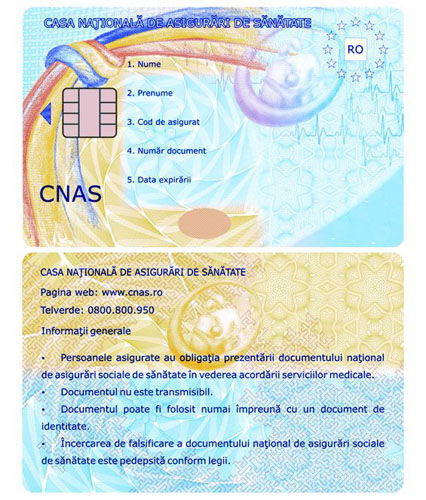 EHIC CARD (CNAS) - Европейская медицинская страховка