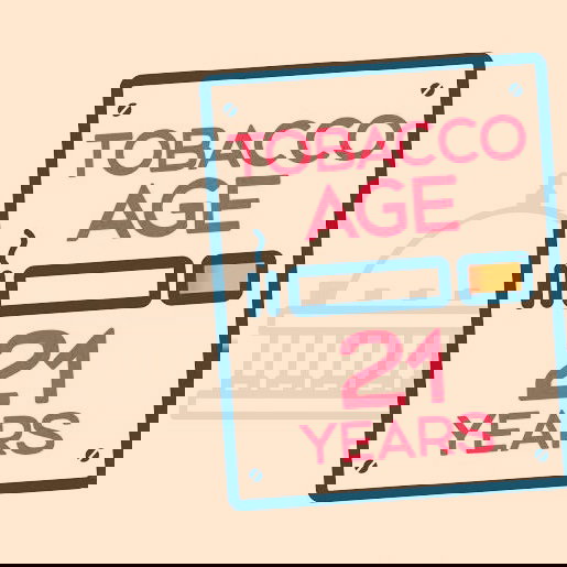 Legal Smoking Age set to 21