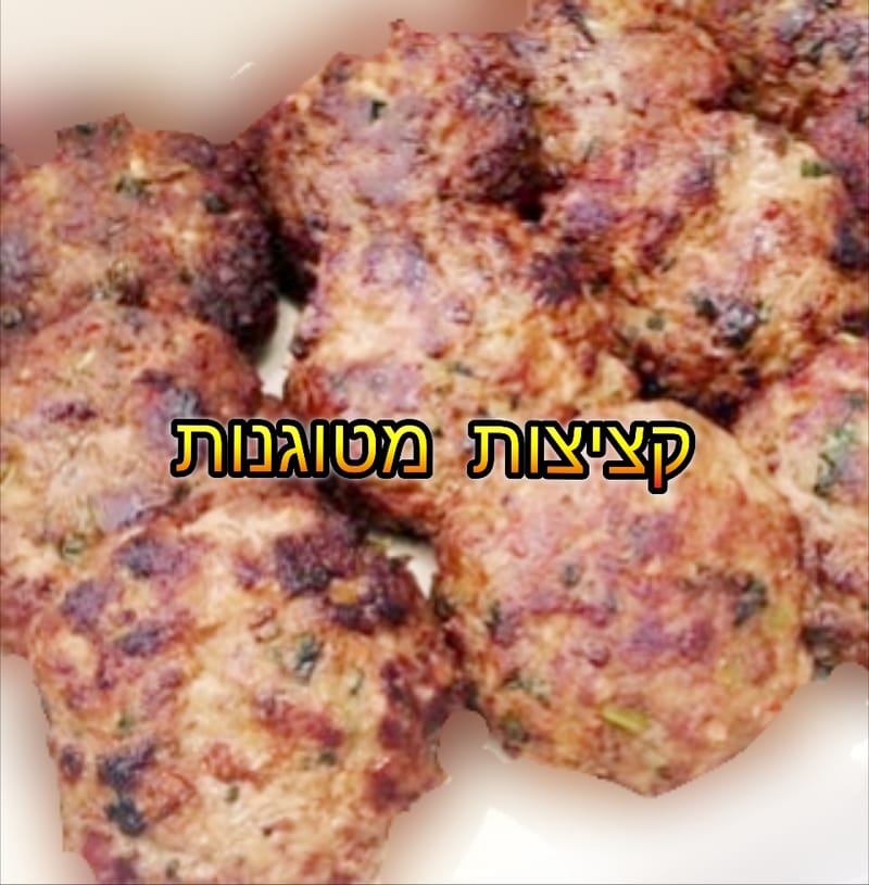 קציצות מטוגנות בשר בקר/עוף