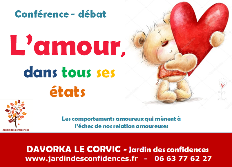 Conférence-débat : "L'AMOUR, DANS TOUS SES ETATS"