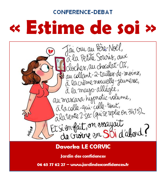 Conférence-débat "ESTIME DE SOI"