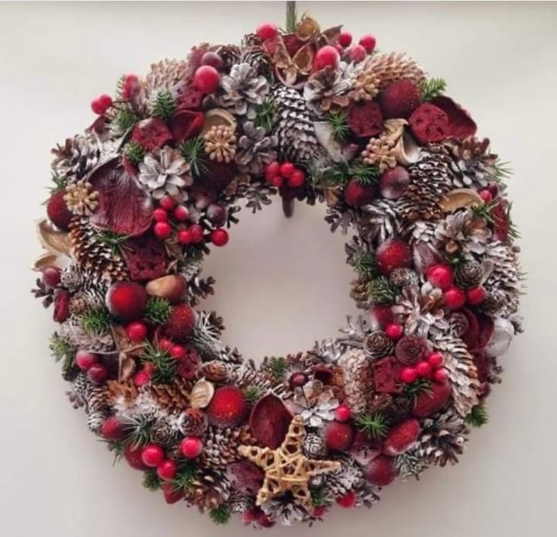 Christmas and Summer Wreaths