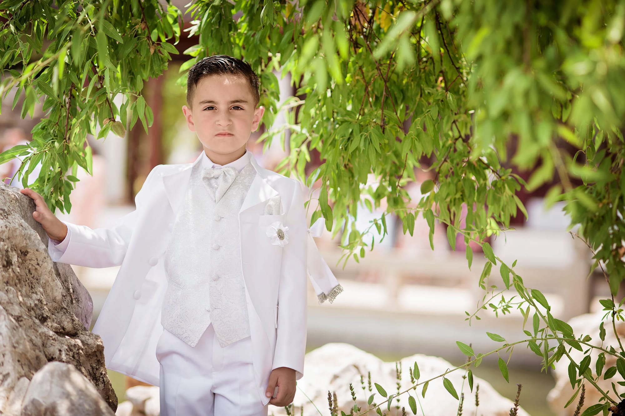 Holy communion photography,  Malta - Chinese Gardens