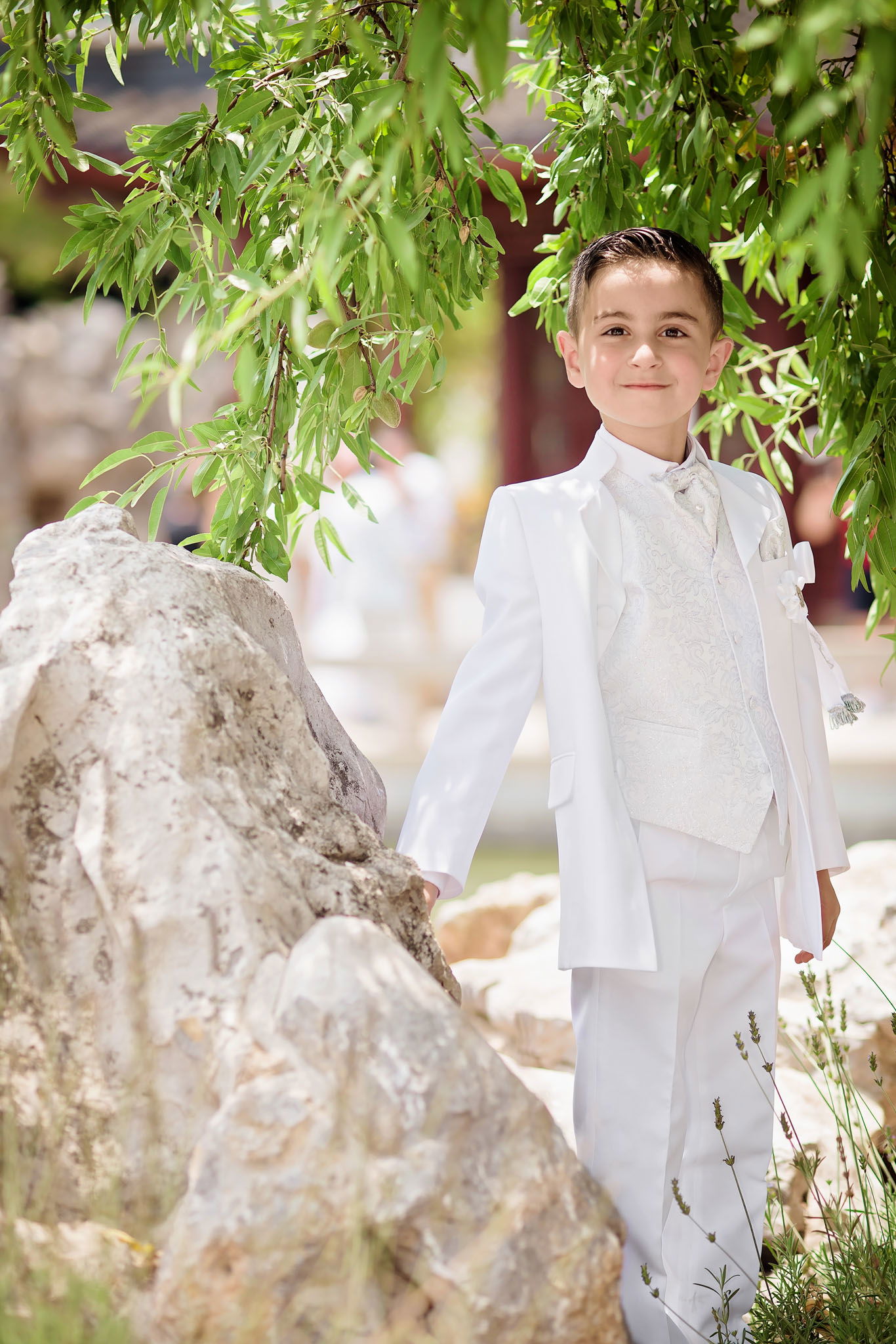 Holy communion photography,  Malta - Chinese Gardens