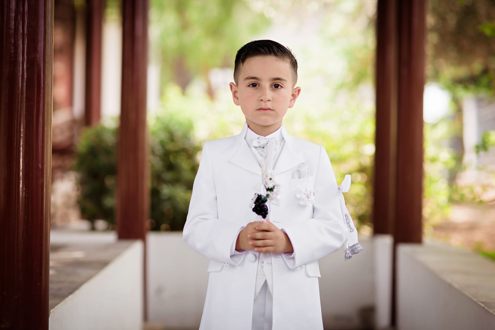 Holy communion photography,  Malta - Chinese Gardens