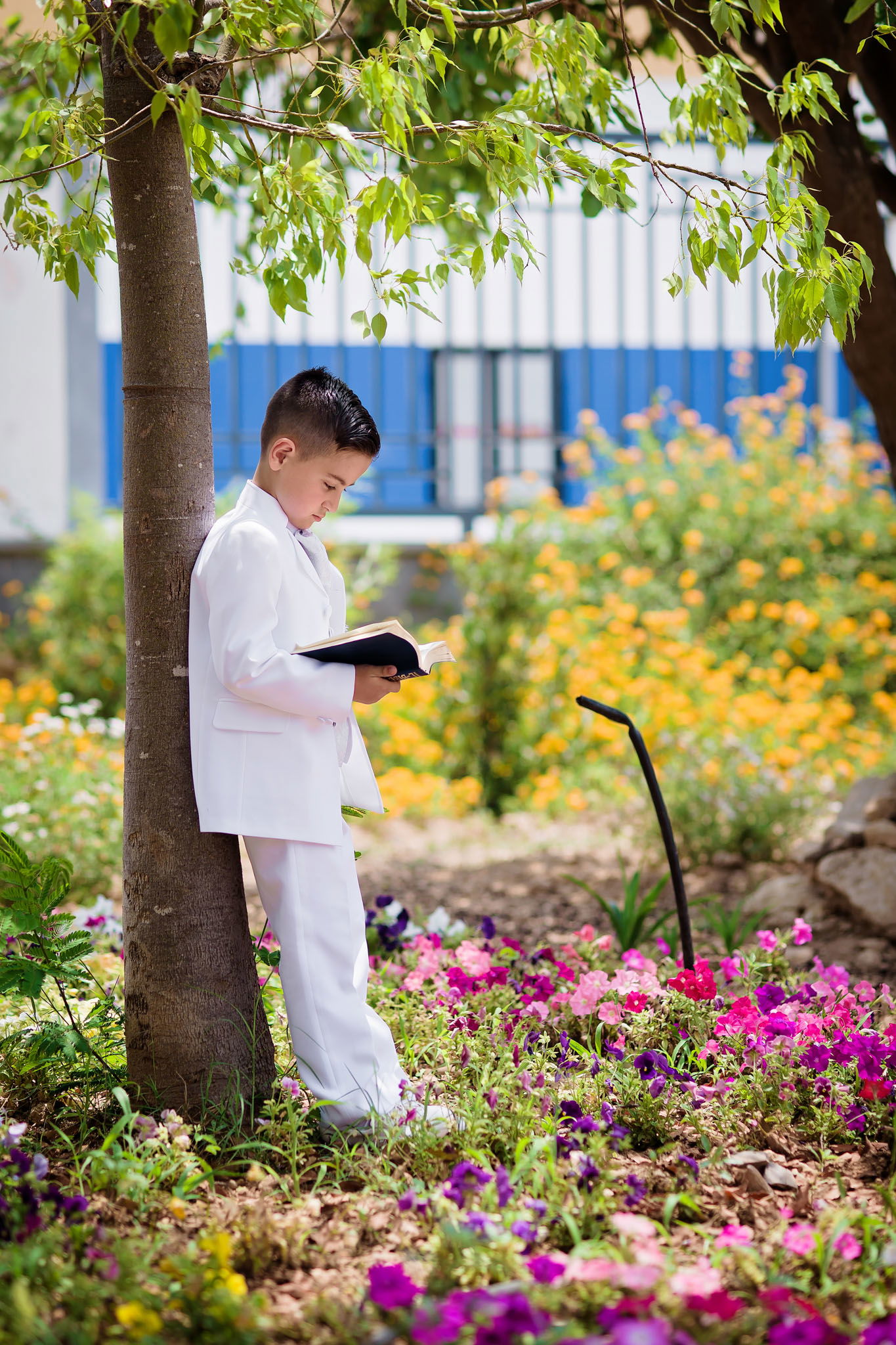 Holy communion photography,  Malta - Chinese Gardens