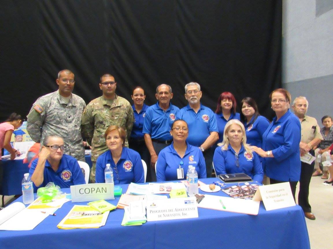 Mesa Informativa en Feria de Salud del Municipio de Naranjito 2016