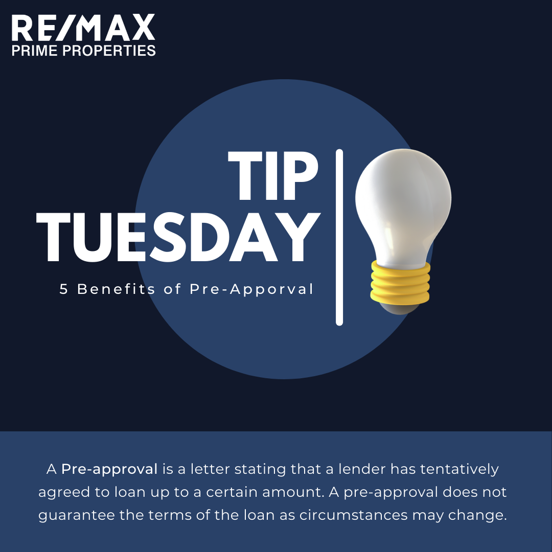 Tip Tuesday/Pre-Approval Infographic