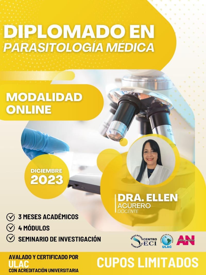 Diplomado en parasitología