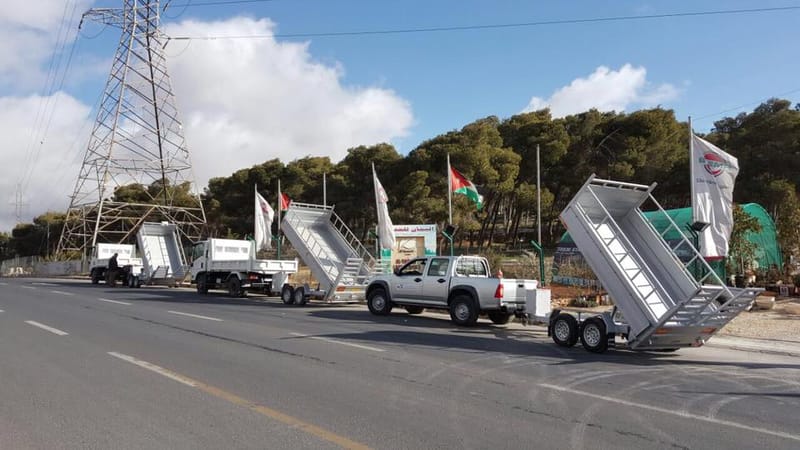 عربات مجرورة للسيارة كافة الاحجام والاشكال