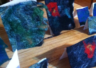 FELTED NOTECARDS