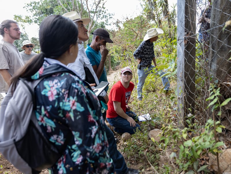 1. Legada a Chiquimulilla. Construcción del Muro de Contención en Guayabales