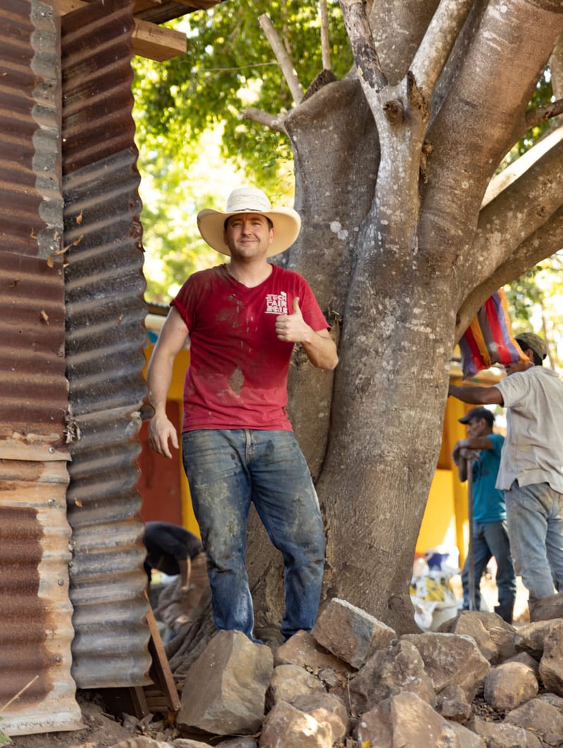 1. Legada a Chiquimulilla. Construcción del Muro de Contención en Guayabales