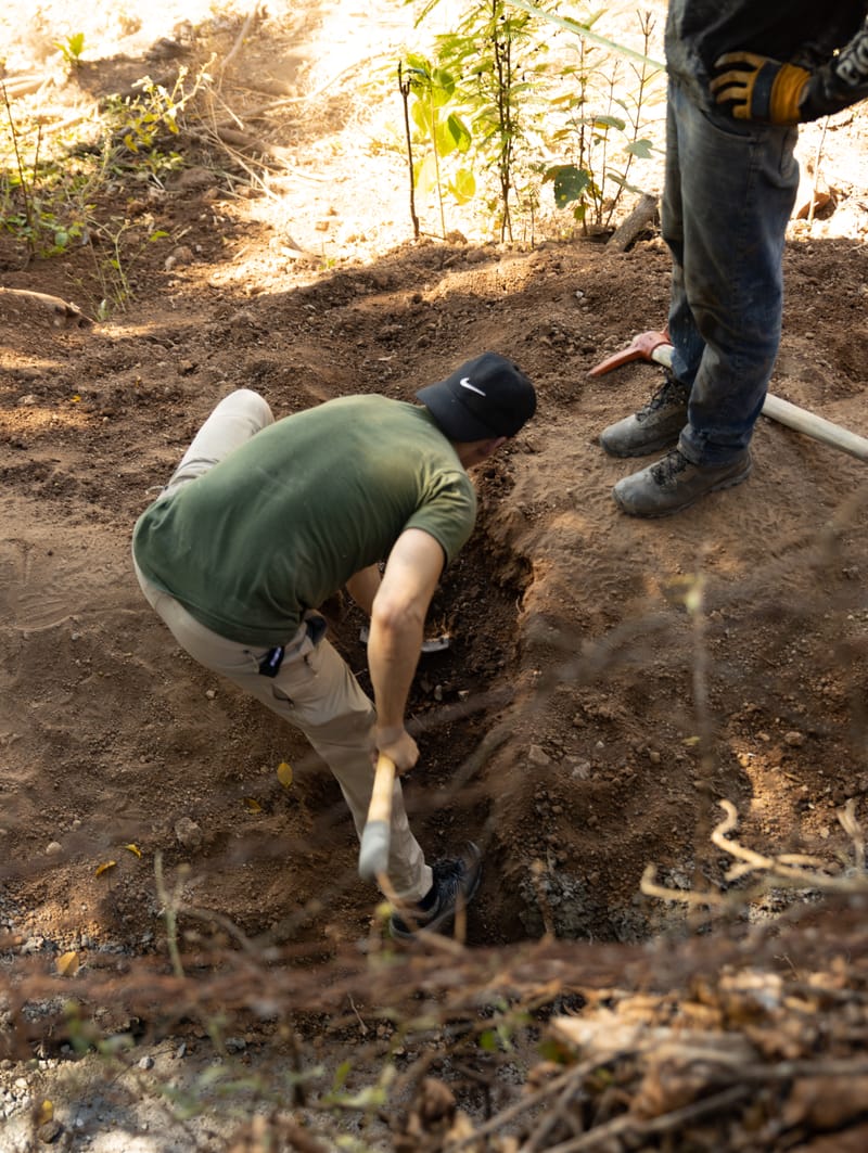 1. Legada a Chiquimulilla. Construcción del Muro de Contención en Guayabales