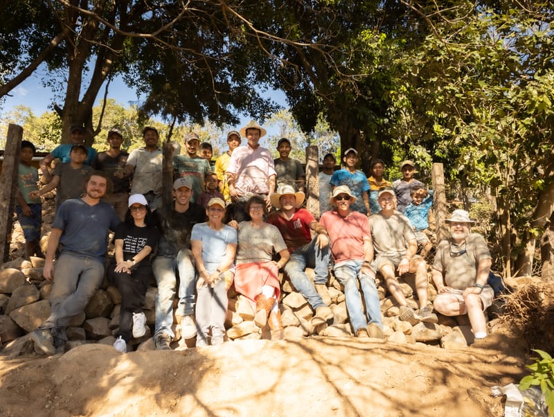 1. Legada a Chiquimulilla. Construcción del Muro de Contención en Guayabales