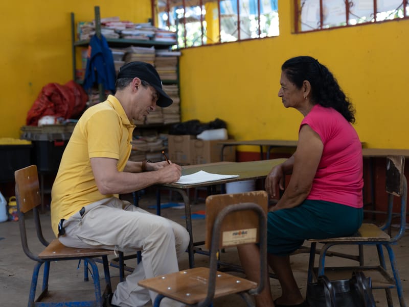 2. Atención Médica en las aldeas de Guayabales y Chanlapa