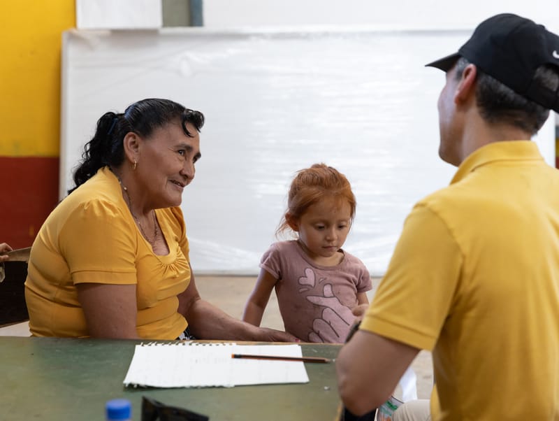 2. Atención Médica en las aldeas de Guayabales y Chanlapa