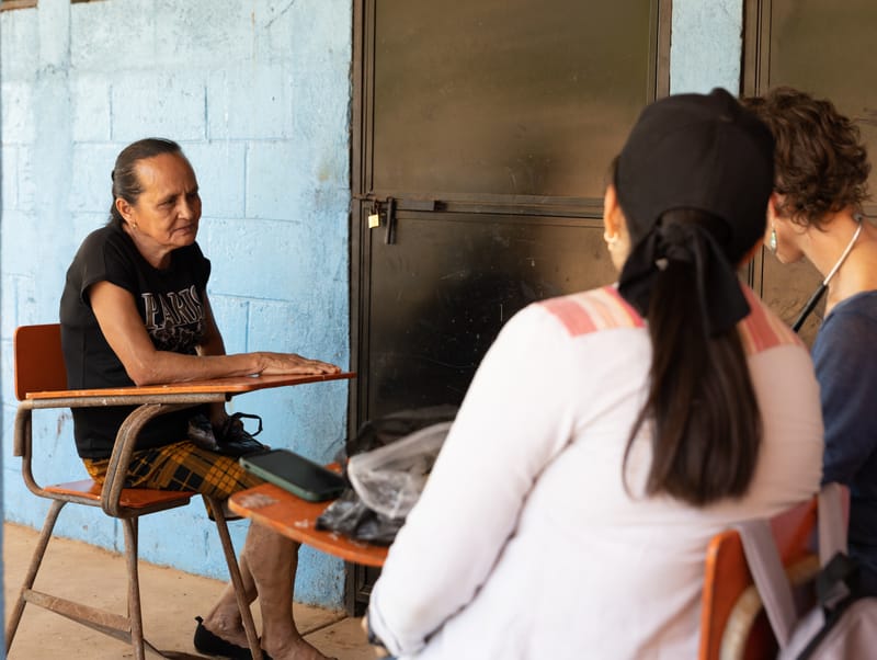 2. Atención Médica en las aldeas de Guayabales y Chanlapa