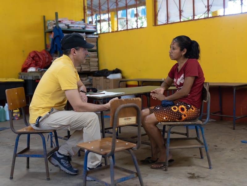 2. Atención Médica en las aldeas de Guayabales y Chanlapa