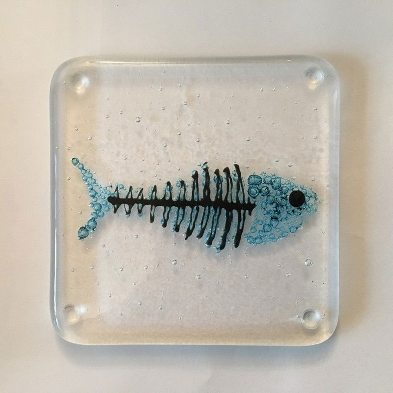 Skeletal Fish Coaster