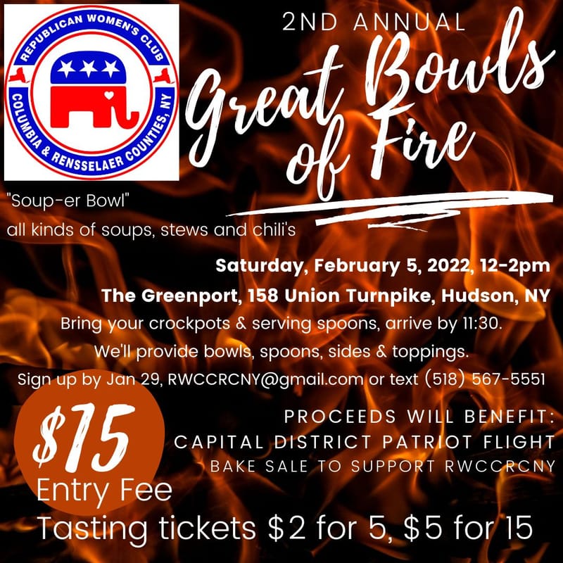 RWCCRCNY 2nd Annual Great Bowls of Fire