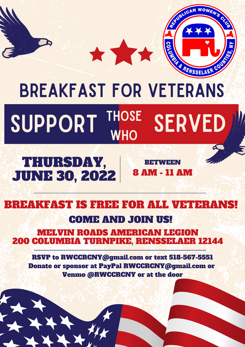 RWCCRCNY Veterans Breakfast