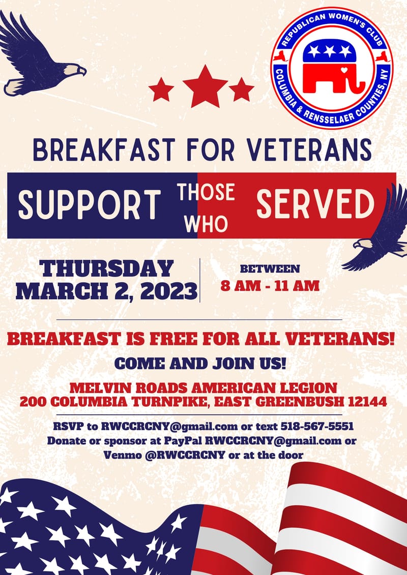 RWCCRCNY Veterans Breakfast