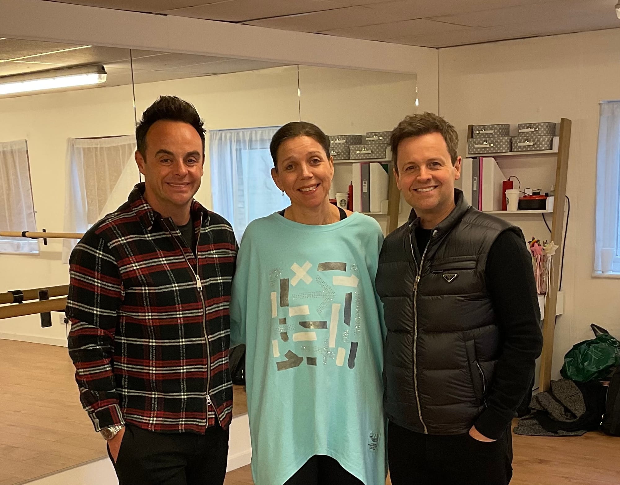 Ant & Dec (ITV) Visit The Studio - Copy