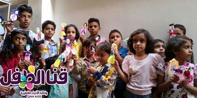 " فن حلو " ينظّم ورشة لدمى الملاعق باليمن