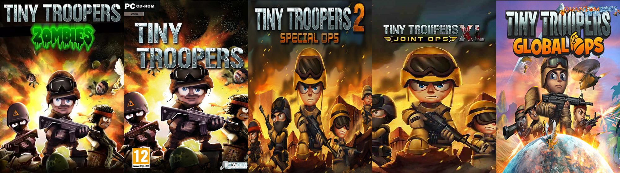 0312 - Tiny Troopers Anthology (5 in 1) by Quantum2051 Repack