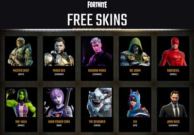 Are Skins Free In Fortnite?