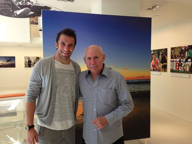 Alex del Piero e Steve Mc Curry