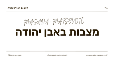 מצבות באבן יהודה