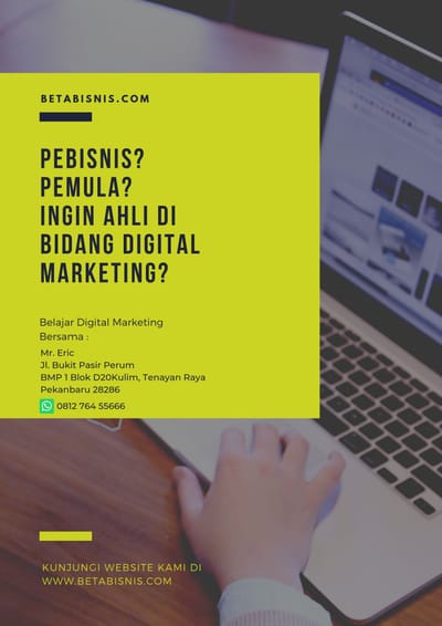 TERPECAYA!!! Digital Marketing Strategi Pekanbaru, WA 0812 7645 5666