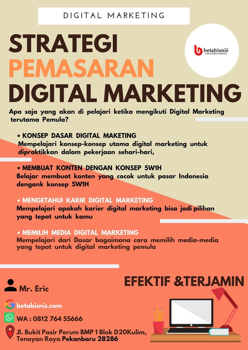 TERJAMIN!!! Digital Marketing Agency di Pekanbaru WA 0812 7645 5666