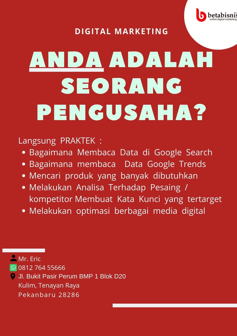 TERPERCAYA!!! Digital Marketing Instagram di Pekanbaru WA 0812 7645 5666