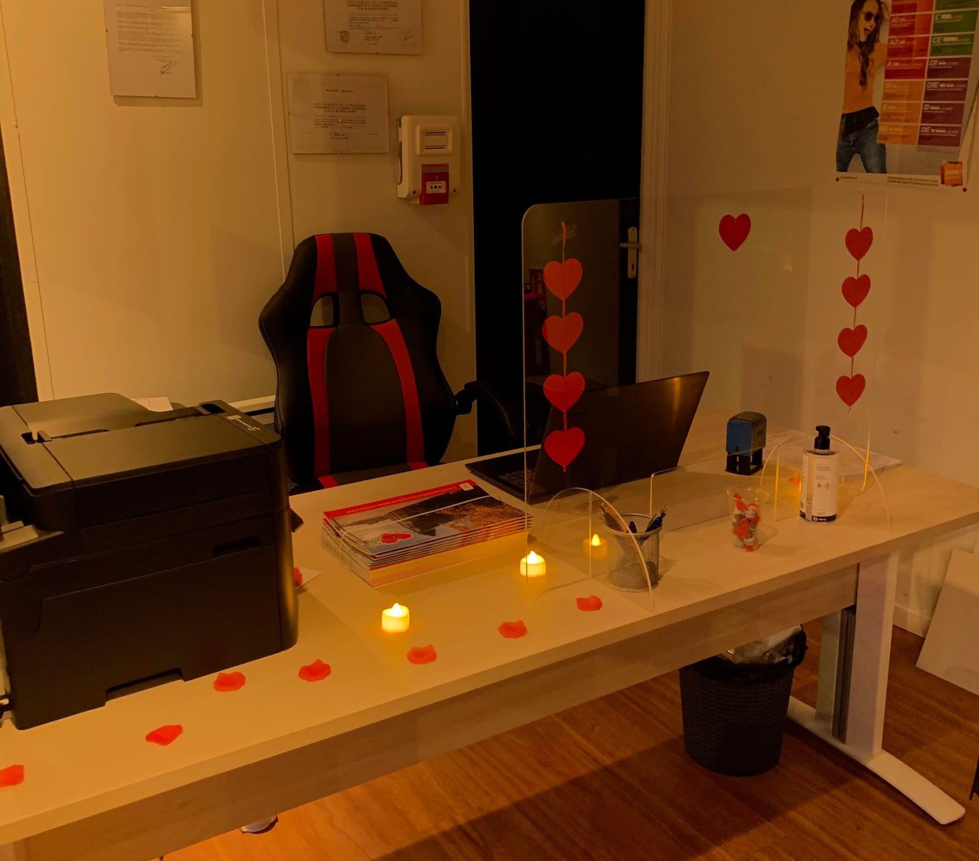 Ambiance Saint Valentin...